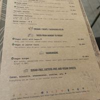 Menu   at Berguna Gluten Free in Valencia