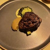 Aubergine, potato, broccoli with avocado emulsion  at NATIVA in Sucre