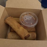 Spring rolls  at Pineapples Thai Kitchen in Charlottesville