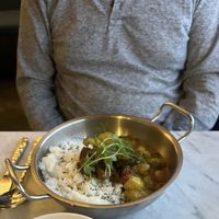 Vegan Sri Lanka curry  at Ayu in Gzira