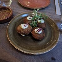 Croquetas de shiitake at Ayu in Gzira