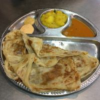 Roti and curry at Rani in Batu Caves