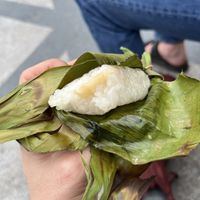 Banana   at Thai Grilled Coconut Sticky Rice in Chiang Mai