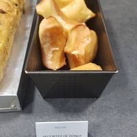 Glazed vanilla donut at Kēks  in Mallorca