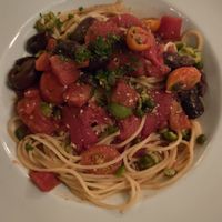 Vegan Pasta at Bar Bosco in Terre Haute