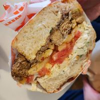 Gyros with Lamb at Pickles Milk Bar in Carlton North