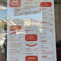 Pickles Milkbar Menu at Pickles Milk Bar in Carlton North