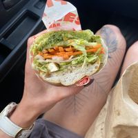 #2 Salad with added tofu-egg  at Pickles Milk Bar in Carlton North