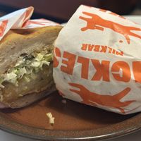 The yolker  at Pickles Milk Bar in Carlton North