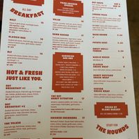 Menu   at Pickles Milk Bar in Carlton North