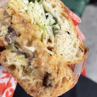 Steak through the heart  at Pickles Milk Bar in Carlton North