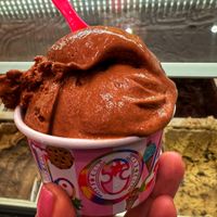 Chocolate ice cream   at Sloan's Ice Cream in Las Vegas