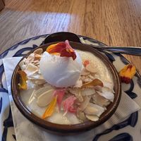 Manjar blanco  at El Catrin Destileria in Toronto