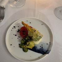 Zucchini flower  at Sails Restaurant Noosa in Noosa Heads