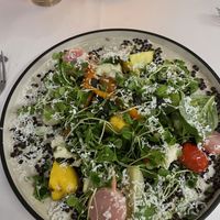 Spring vegetables  at Sails Restaurant Noosa in Noosa Heads