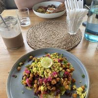 Tofu Scramble - recommended  at Layback Rooftop in Weligama