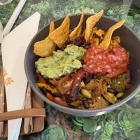 Burrito bowl   at Society of Salads in New Delhi