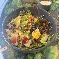 Too tasty to photograph before trying lol   at Society of Salads in New Delhi