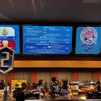 Menu  at Plazma Ray's Diner - Disneyland Tokyo in Chiba