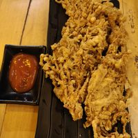 Enoki Goreng at Cafe Abang in Batam