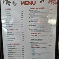 Menu on 2 September 2026 at Concept BALA in Quebec