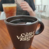 Coffee of the day at Café Vegetal - Coyoacán in Mexico City