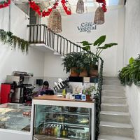 Cafe Vegetal Coyoacan - inside #Veganuary at Café Vegetal - Coyoacán in Mexico City