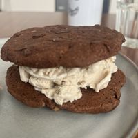 Ice cream sandwich  at Café Vegetal - Coyoacán in Mexico City