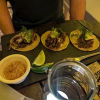 Plantain tacos at Alquímico in Cartagena