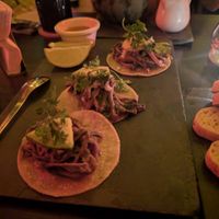 Plantain peel tacos at Alquímico in Cartagena