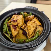 Tofu hotpot at Veggienius in Taipei