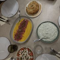 Fava, Spanakopita, Tzatziki & Dakos   at SOYBIRD - Vegan Cooking Experience in Athens