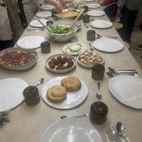 Enjoying our creations!  at SOYBIRD - Vegan Cooking Experience in Athens