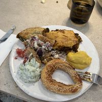 Selection of the dishes the class cooked  at SOYBIRD - Vegan Cooking Experience in Athens