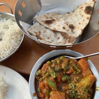 All vegan  at The Indian Cafe in Nelson