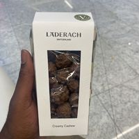 Chocolate popcornn  at AUH - Läderach - TA in Abu Dhabi