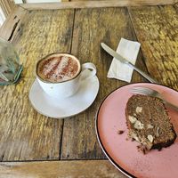 Banana bread at Mana'o Bowls in Florianopolis