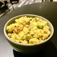Peanut poha   at AUH - Pearl Lounge - TA in Abu Dhabi