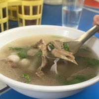 Kuai Chab Num Sai  at Lee Jae Veg in Bangkok