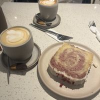 Lemon and frambuesa  at Nueza in Buenos Aires