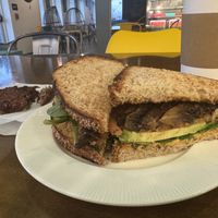 Vegan BLT (portobello mushroom)  at Be Well Bakery & Cafe in Richboro