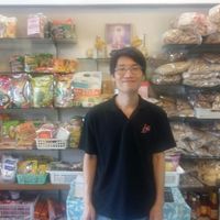 'Per' the smiling owner of this place. at Ming Ter in Nakhon Ratchasima