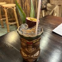 Tiki drink!   at Shark's Shack in Chiang Mai