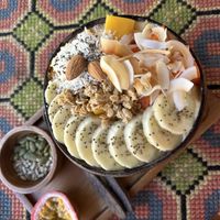best smoothie bowl  at Shark's Shack in Chiang Mai
