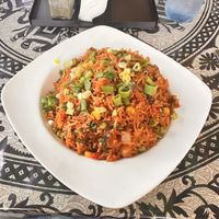 Veggie fried rice   at Oh! Bombai in San Pedro