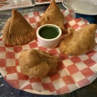 Vegetable samosas   at Oh! Bombai in San Pedro