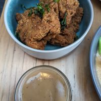 Manok (vegan chicken) at Luntian in Auckland