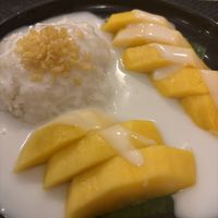Mango Stick Rice 45k  at Happy Mango in Vang Vieng