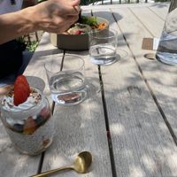 Chia seed pudding was ok, not overly sweet   at Alchemy Tokyo -Azabudai Hills - アルケミー in Tokyo