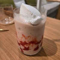 Strawberry Milkshake at Alchemy Tokyo -Azabudai Hills - アルケミー in Tokyo